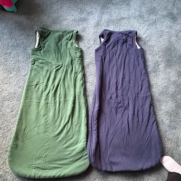 Kyte BABY Green and Navy Sleep Sacks - Picture 6 of 6
